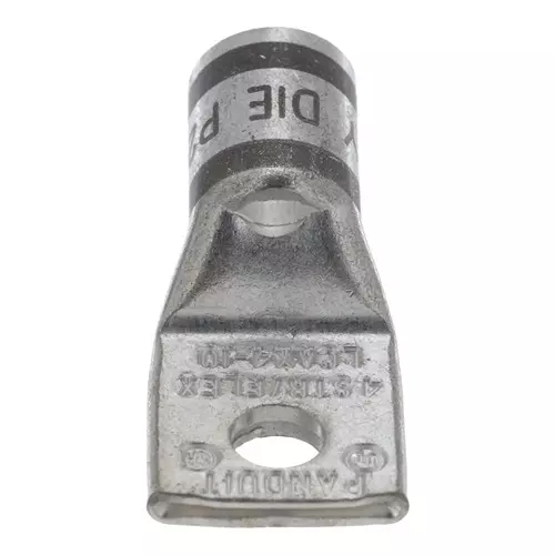 PANDUIT Lug Terminals TERMINAL, COMPRESSION LUG, M5, 4AWG, LCAX4-10-L