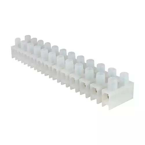 CAMDENBOSS Terminal Block, Barrier, 12Pos, 10Awg, CTSN433/12WR