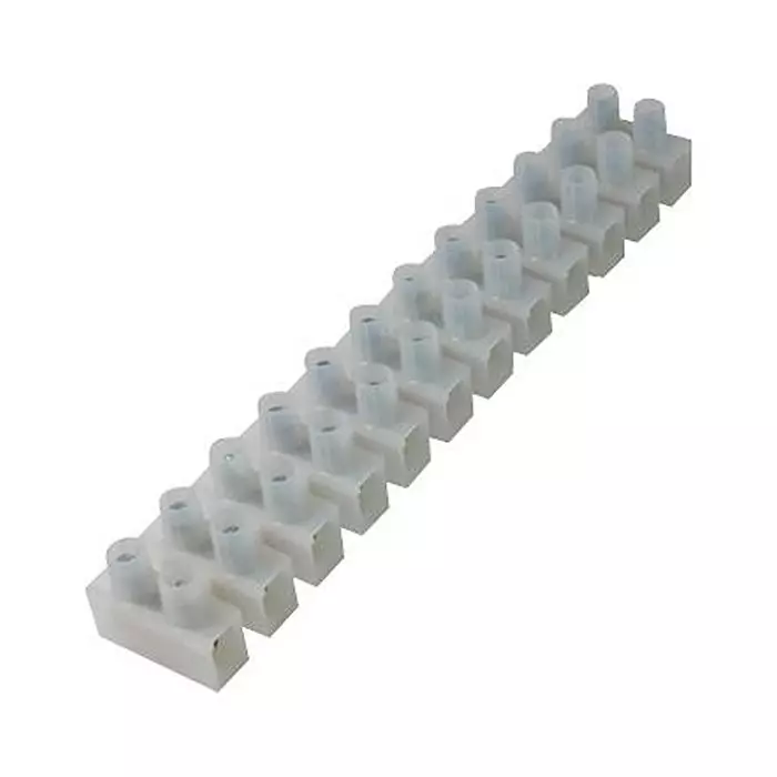 CAMDENBOSS Terminal Block, Barrier, 12Pos, 8Awg, CTSN434/12W