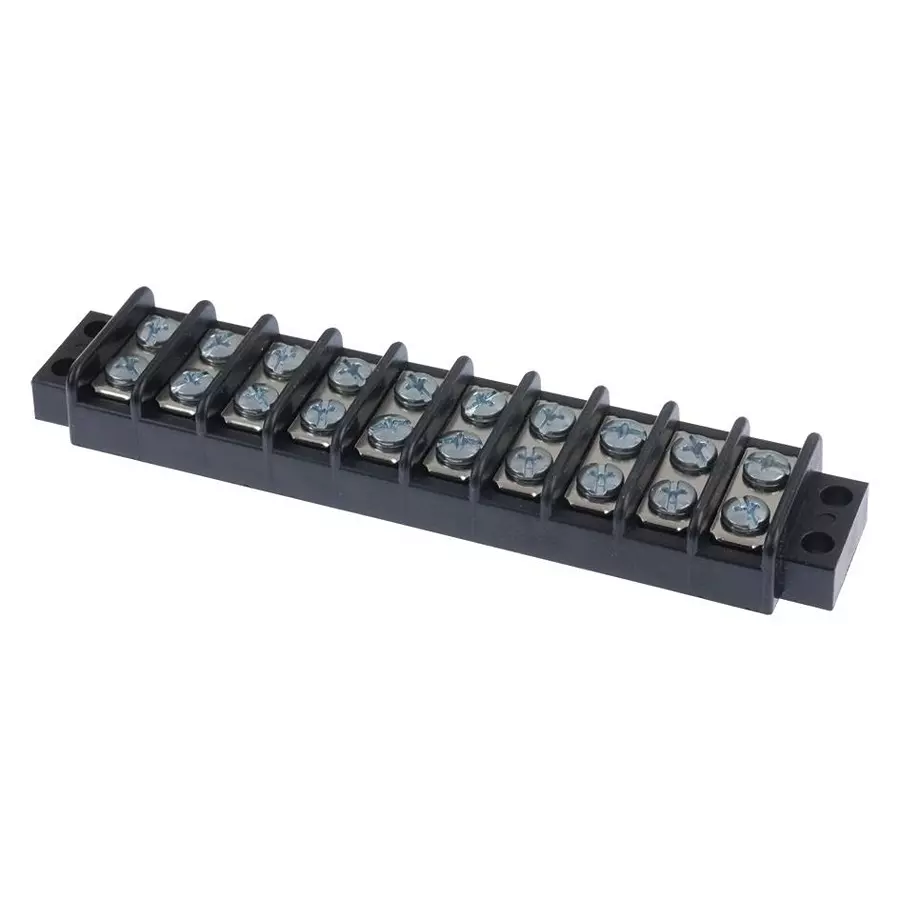 MOLEX Barrier Panel Mount Terminal Blocks TERMINAL BLOCK, BARRIER, 10POS, 14AWG 38780-0110