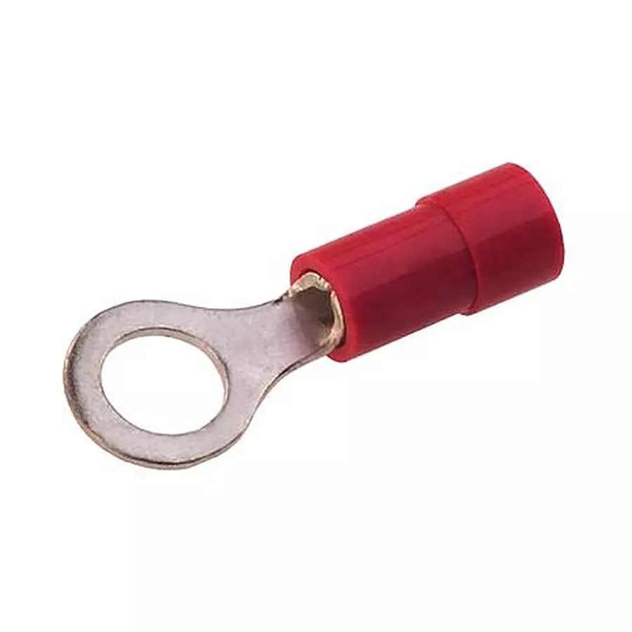 MOLEX Ring Crimp Terminals TERMINAL, RING TONGUE, #8, 14AWG 19057-0090 (Pack of 5)