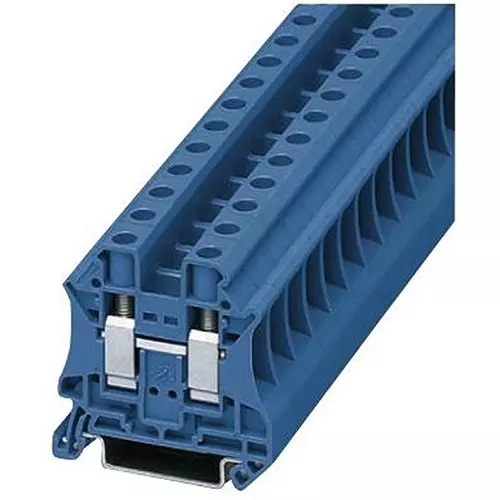 Phoenix Contact DIN Rail Terminal Blocks TERMINAL BLOCK, DIN RAIL, 2POS, 10AWG, 3044188