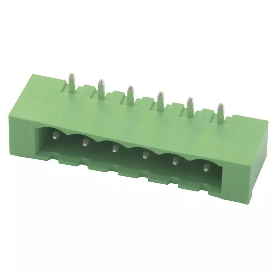 Phoenix Contact Pluggable Terminal Block Headers & Sockets TERMINAL BLOCK, HEADER, 6POS, TH, 1809115