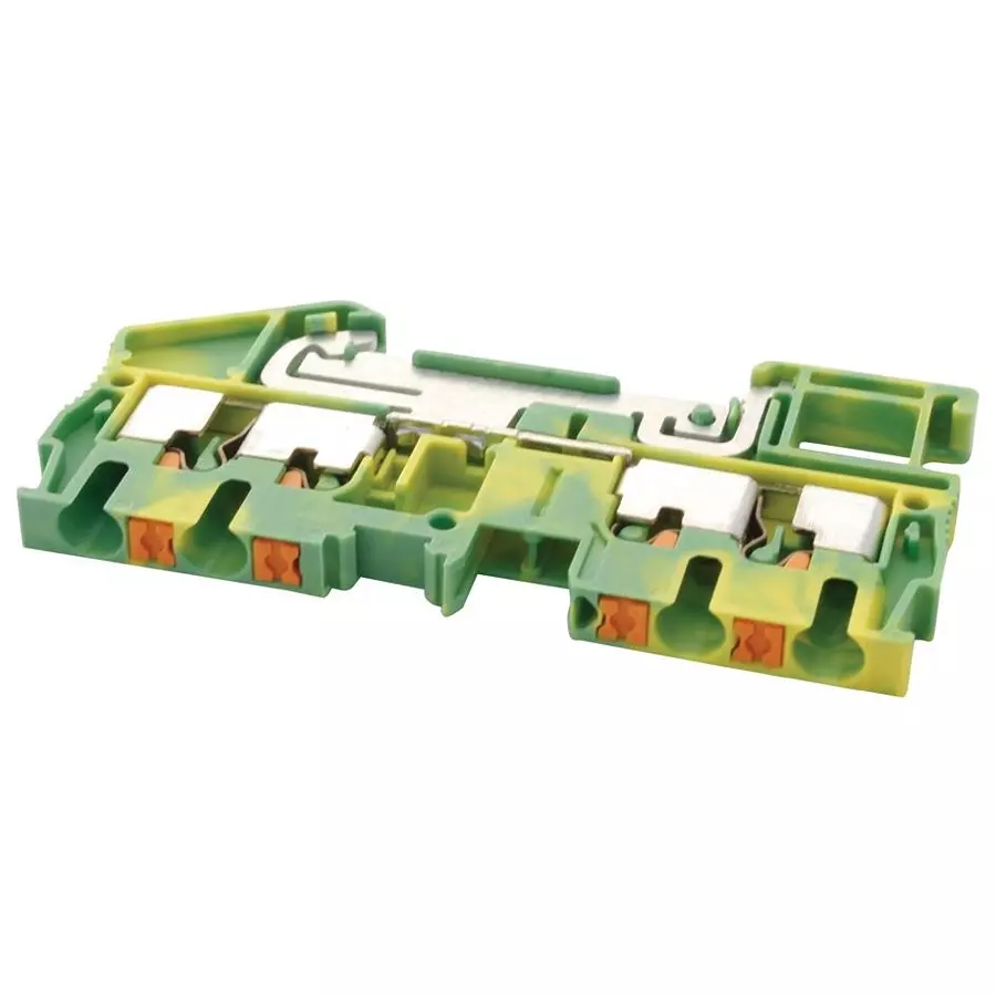 Phoenix Contact DIN Rail Terminal Blocks TERMINAL BLOCK, DIN RAIL, 4POS, 12AWG, 3209594