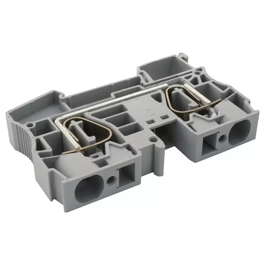 Phoenix Contact DIN Rail Terminal Blocks TERMINAL BLOCK, DIN RAIL, 2POS, 4AWG, 3036149