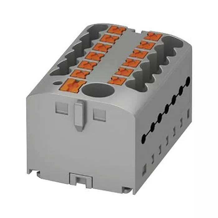 Phoenix Contact Power Distribution Blocks TB, POWER DISTRIBUTION, 13POLE, 12 AWG, 3273352