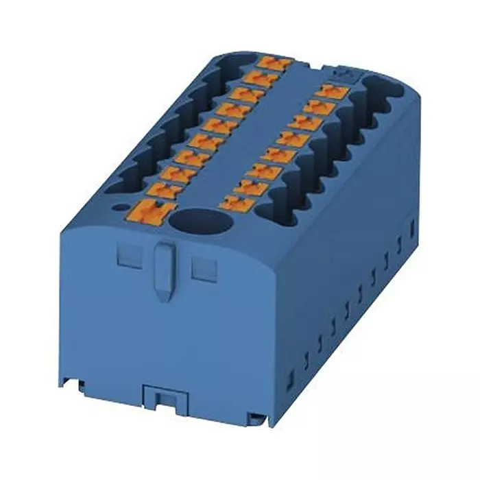 Phoenix Contact Power Distribution Blocks TB, POWER DISTRIBUTION, 19POLE, 12 AWG, 3273376