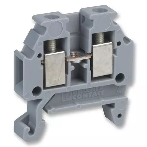 Phoenix Contact DIN Rail Terminal Blocks TERMINAL BLOCK, DIN RAIL, 2POS, 3100305
