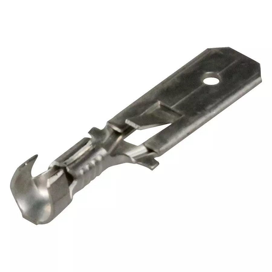 AMP - TE CONNECTIVITY TERMINAL, BLADE, 18-16 AWG, CRIMP, PK25, 42565-2 (Pack of 25)