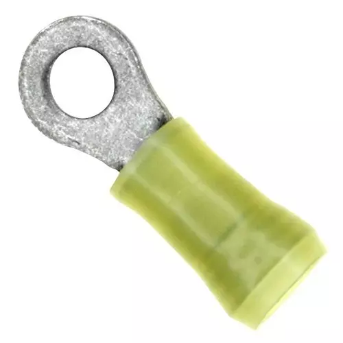 AMP - TE CONNECTIVITY TERMINAL, CRIMP, RING, 12-10AWG, 2-35109-1 (Pack 10)