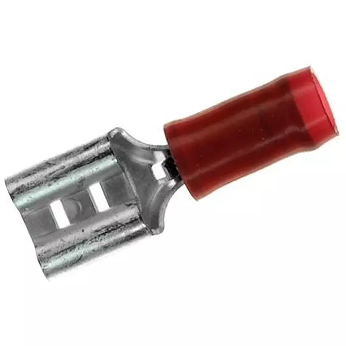 AMP - TE CONNECTIVITY TERMINAL, FEMALE DISCONNECT, 6.35MM, RED, 640903-2
