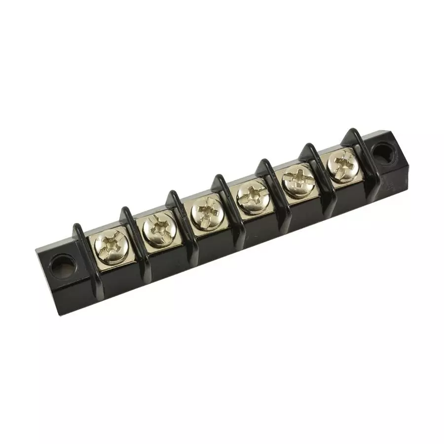 MARATHON SPECIAL PRODUCTS TERMINAL BLOCK, BARRIER, 6 POSITION, 22-16AWG, 599-GP-6