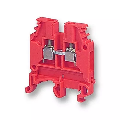 ENTRELEC - TE CONNECTIVITY TERMINAL BLOCK, DIN RAIL, 2POS, 10AWG, 010500220