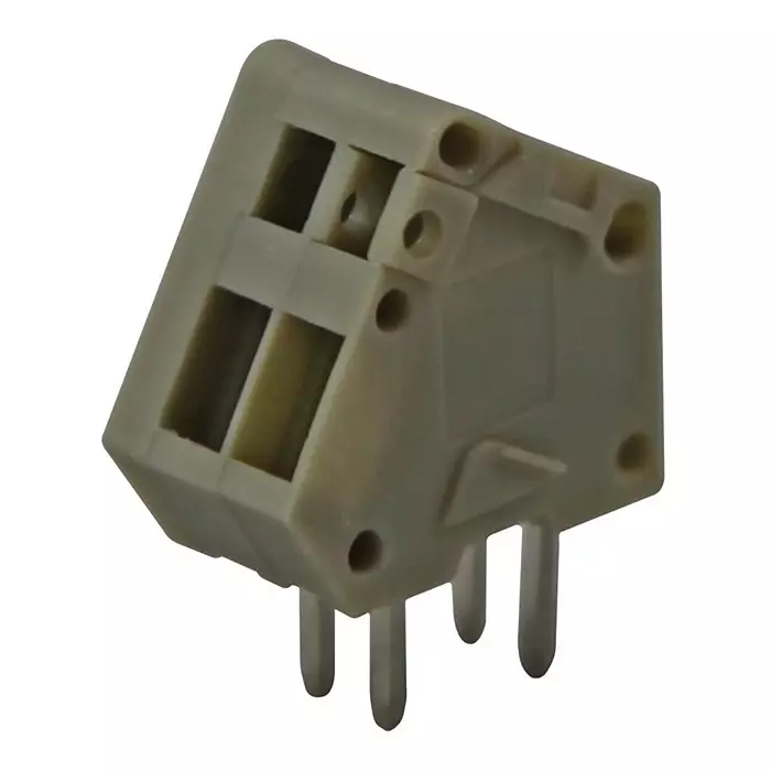 TE CONNECTIVITY Terminal Block, Wire To Board, 2Pos, 28-20Awg, Grey, 2834084-1.