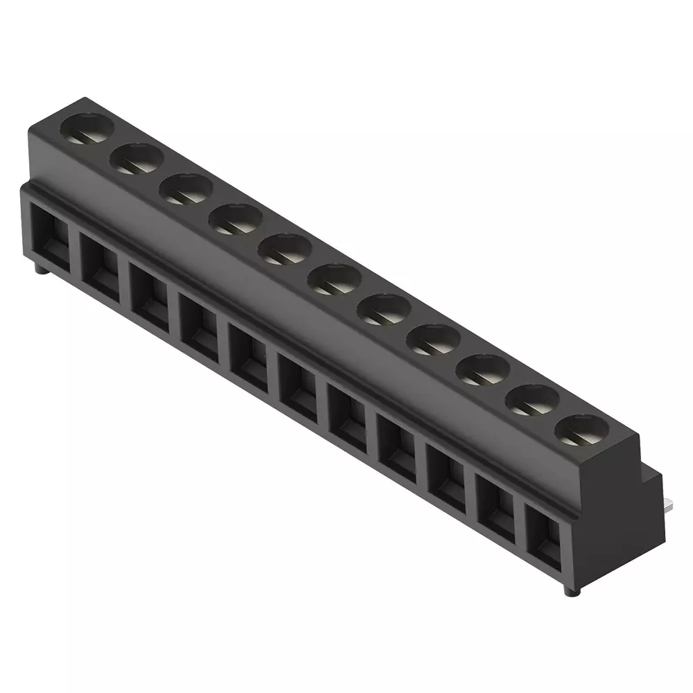 TE CONNECTIVITY Terminal Block, Wire To Brd, 11Pos, 16Awg, 1-2383938-1.