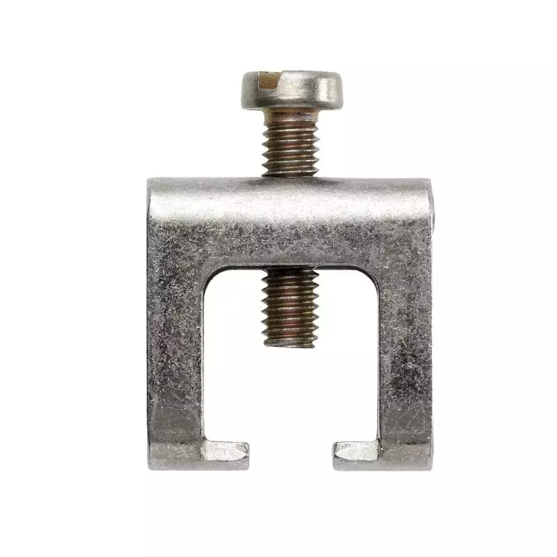 Weidmuller Terminal Silver Color Steel Body and Screw In Mounting, ZBE 6