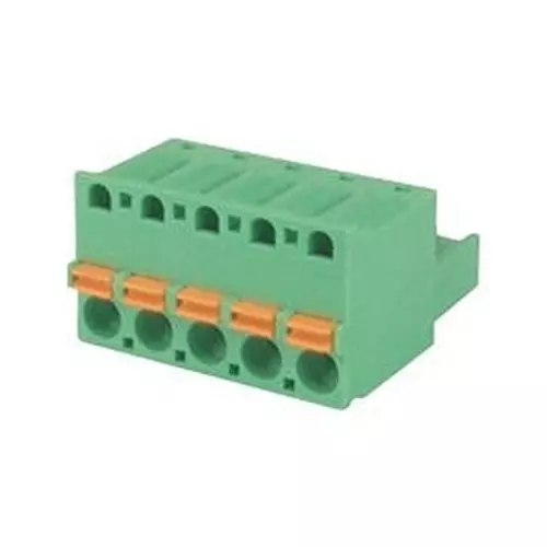 MULTICOMP PRO Terminal Block, Pluggable, 5Pos, 12Awg, MP011172.