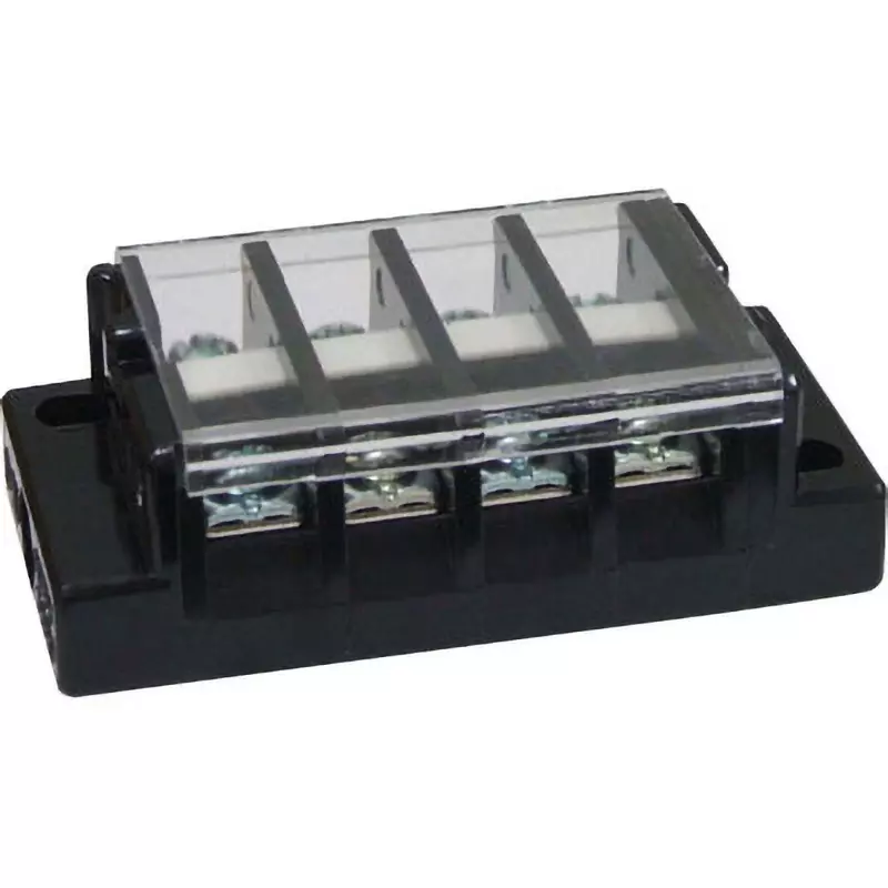 MonotaRO Set Terminal Block (20 A) 600 V M3.5 screw 4P, T10-04PM
