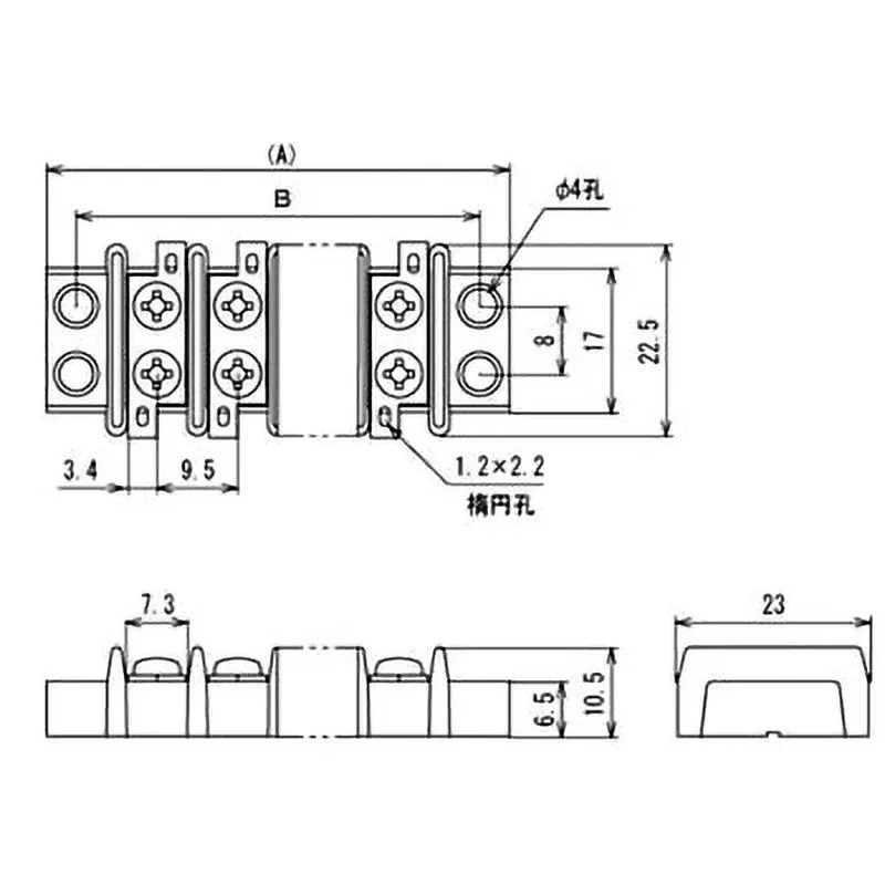 sato-parts-terminal-block-relay-2-row-type-ml-3391-16-pole-100-m-or-more-dc500v-ml-3391-16p