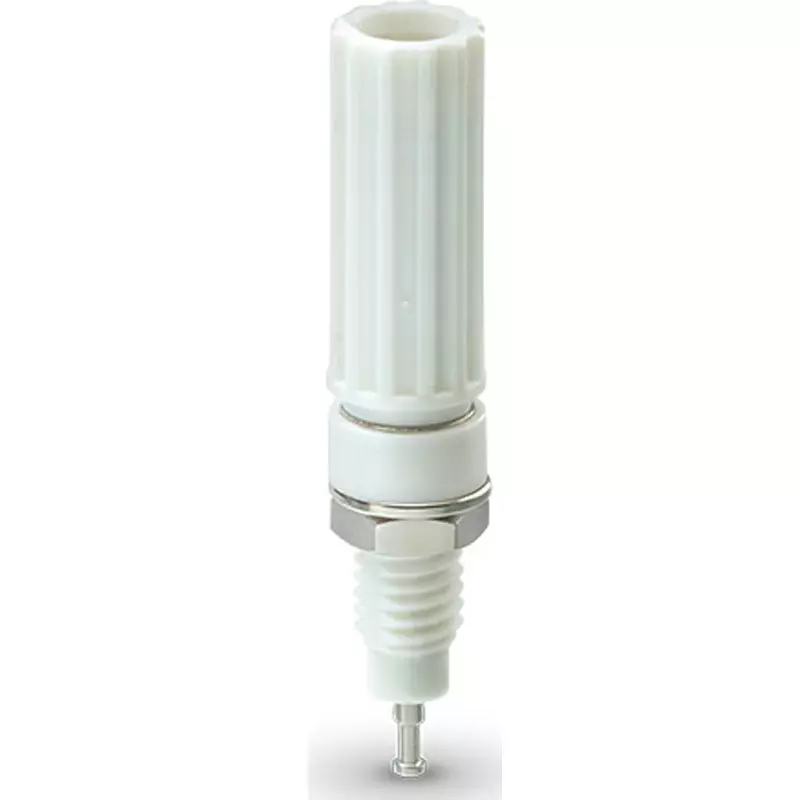 Sato Parts Terminal Long Type Nylon 6 White 125V-10A, T-3025-L-W