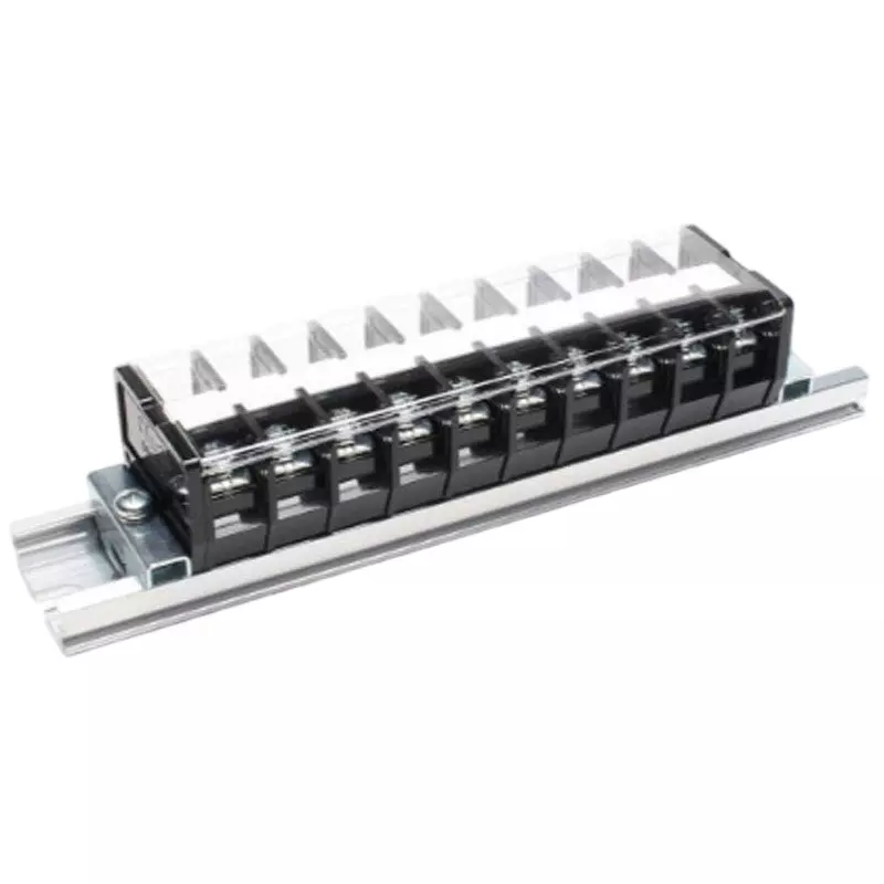 Toyo Giken Assembly Terminal Block Self-Up 11 mm Spacing C Type 20 mm Rail 53 Pole M4 Screw, CTL-30-53P