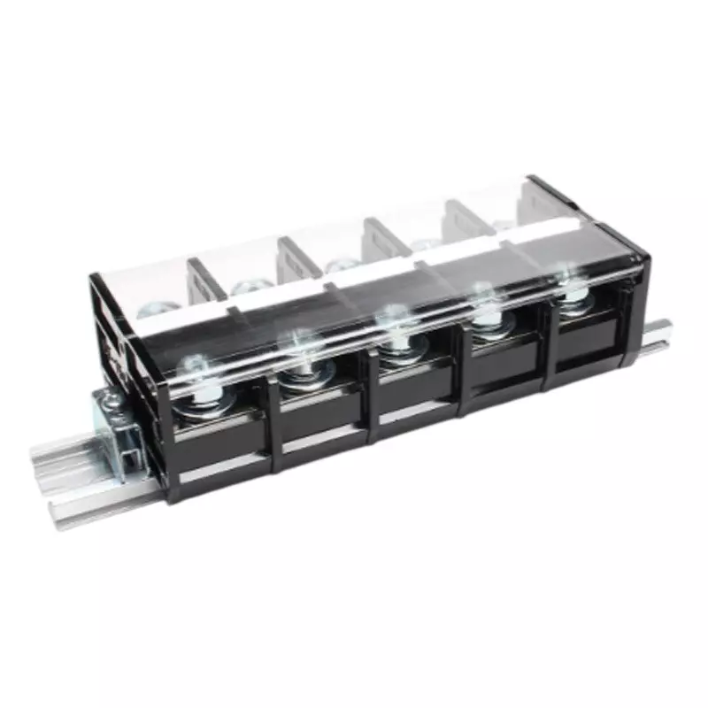 Toyo Giken Assembly Terminal Block Self-Up 1 Stage 24.5 mm Spacing C Type 20 mm Rail 25 Pole, CTL-100-25P