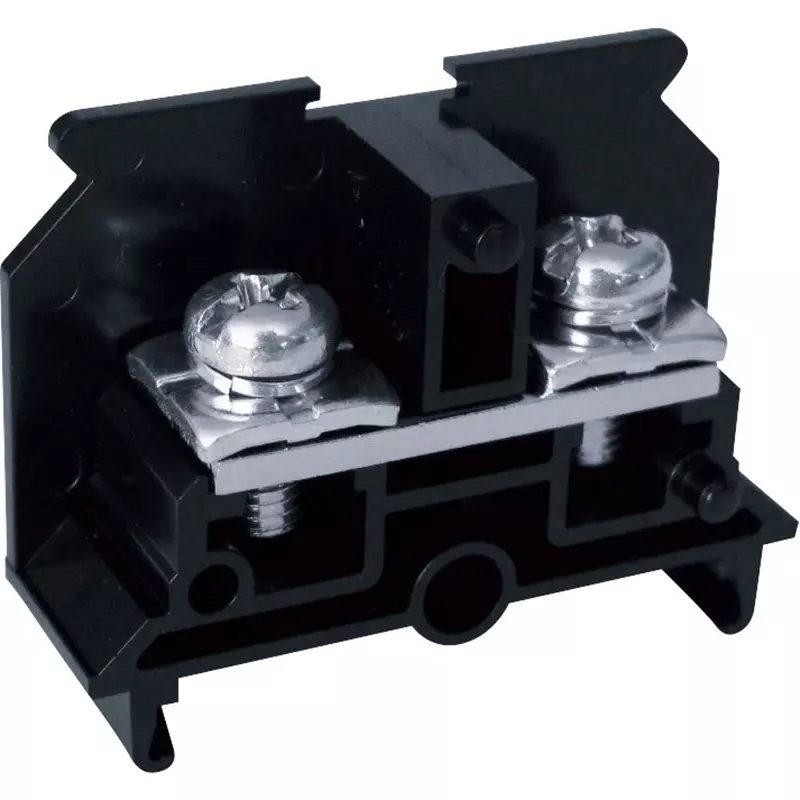 Toyo Giken DIN Rail Compatible Terminal Block Intermediate Plate (PT Series) 1000 V Insulation resin (UL94V-0) Black 14x40x46 mm, PT-80