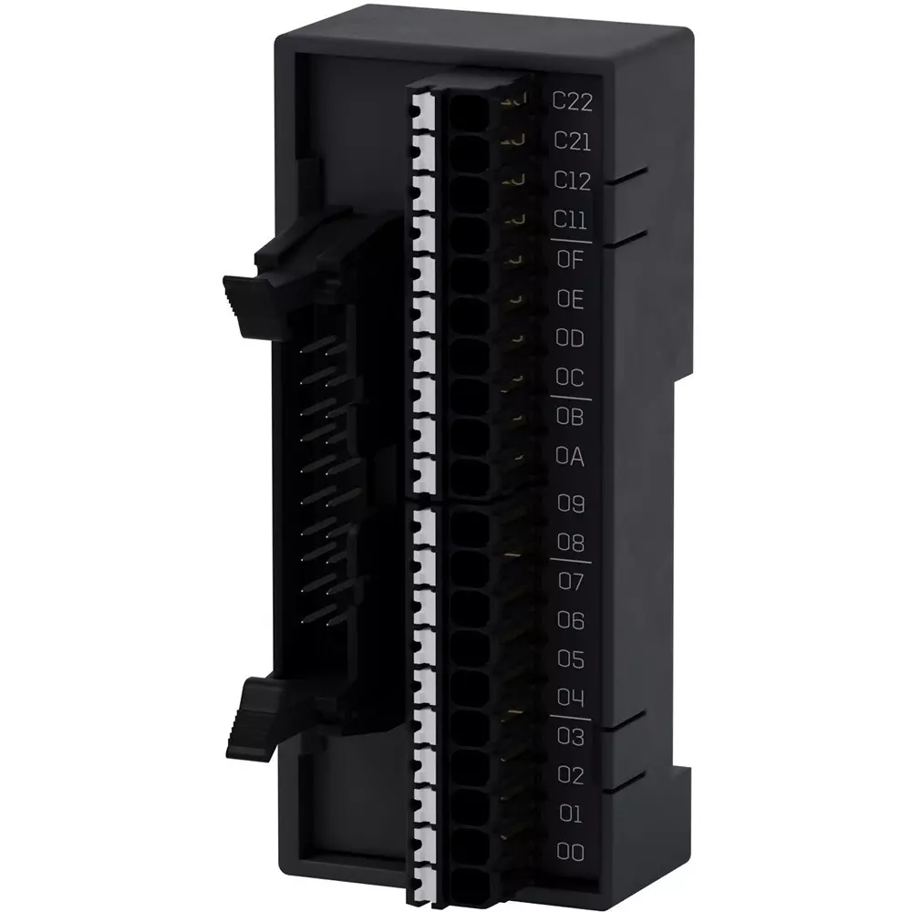 Mitsubishi Electric Relay Terminal Block Clear Acrylic 75x2x32 mm, FA1-TE2SV16XY