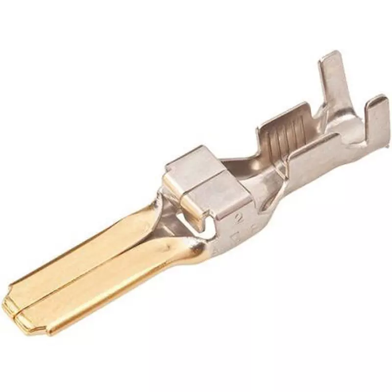 TE CONNECTIVITY Crimp Terminal Male Crimping Connection, 917803-2 (Pack of 3600)