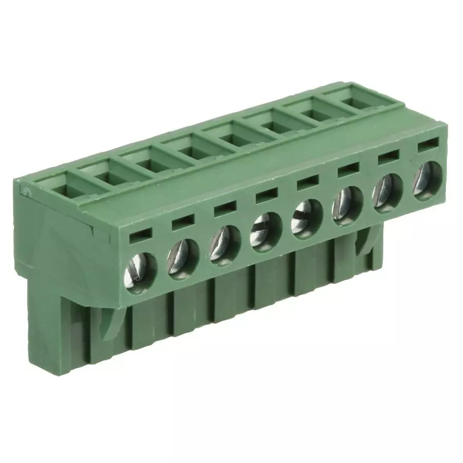 MULTICOMP PRO Pluggable Terminal Blocks TERMINAL BLOCK, PLUGGABLE, 8POS, 12AWG, MC000141
