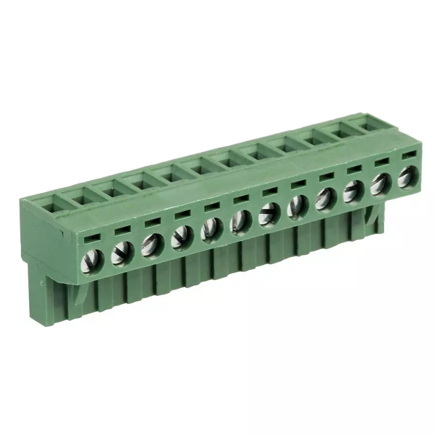 MULTICOMP PRO Pluggable Terminal Blocks TERMINAL BLOCK, PLUGGABLE, 12POS, 12AWG, MC000143