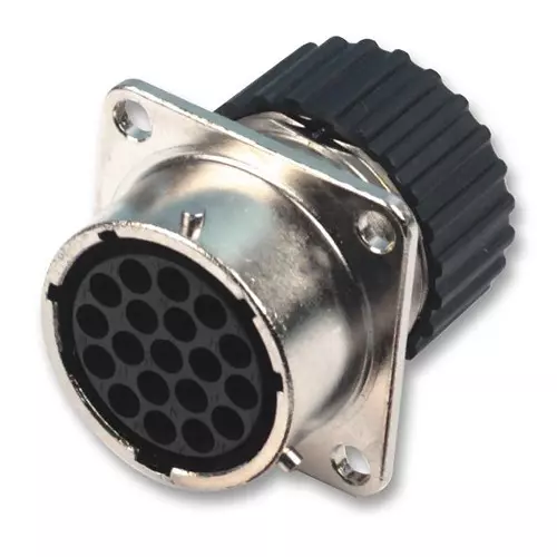 ITT CANNON Circular Industrial Connectors SOCKET, PANEL, 12WAY, TNM0S14-0012S1L