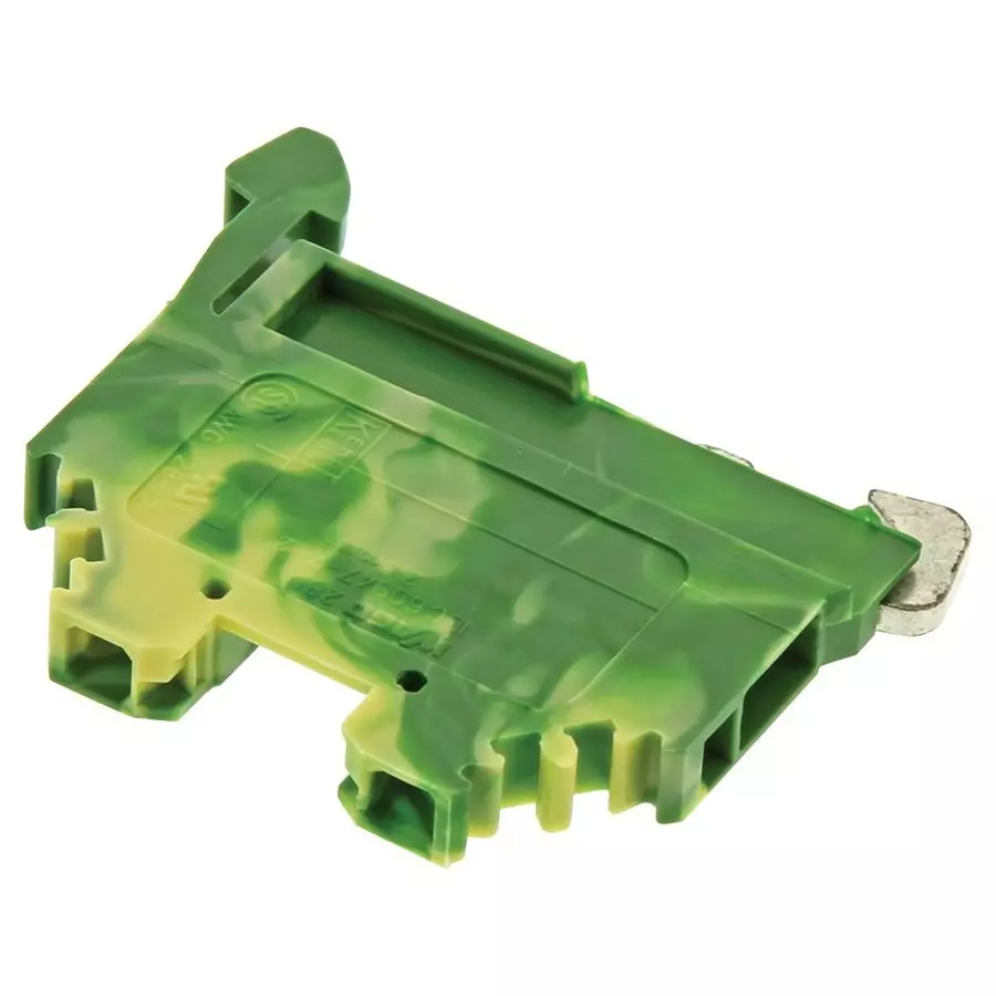 Wago TERMINAL BLOCK, DIN RAIL, 2POS, 12AWG, 280-107