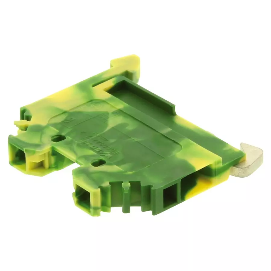 Wago TERMINAL BLOCK, DIN RAIL, 2POS, 12AWG, 281-107
