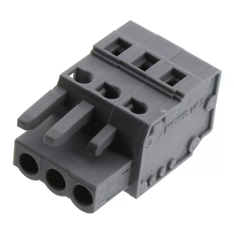 Wago TERMINAL BLOCK PLUGGABLE, 3 POSITION, 28-12AWG, 231-103/026-000.