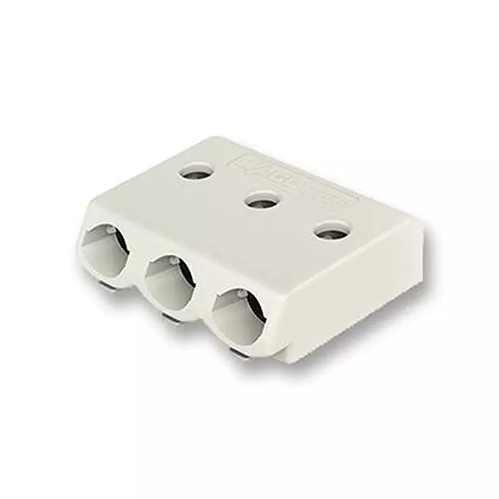 Wago TERMINAL BLOCK, WIRE TO BRD, 3POS, 22AWG, 2059-303/998-403