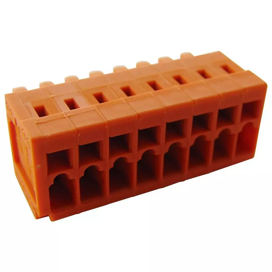 Wago TERMINAL BLOCK, PLUGGABLE, 8POS, 14AWG, 734-208