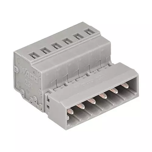 Wago TERMINAL BLOCK, PLUGGABLE, 10POS, 12AWG, 231-610