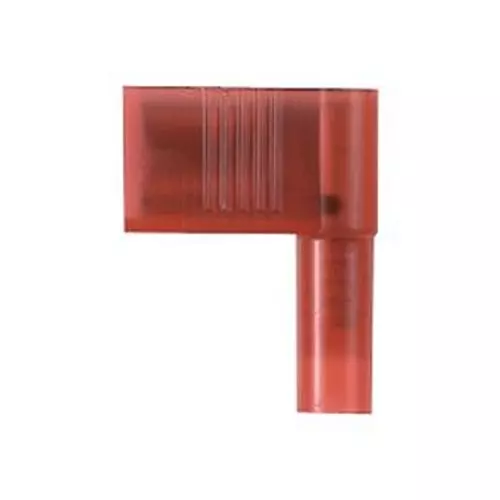 PANDUIT Quick Disconnect Crimp Terminals FEMALE DISCONNECT, 6.3MM, 22-18AWG, RED, DNFR18-250B-M (Pack of 2)