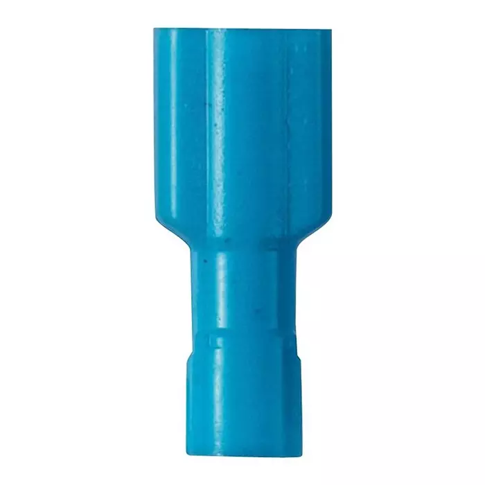 PANDUIT Quick Disconnect Crimp Terminals FEMALE DISCONNECT, 6.35MM, 16-14AWG, BLU, DPF14-250FIB-M. (Pack of 5)