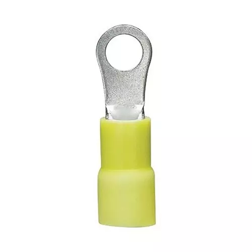 PANDUIT Ring Crimp Terminals TERMINAL, RING TONGUE, #8, 10AWG, YELLOW, PV10-8RX-D (Pack of 5)