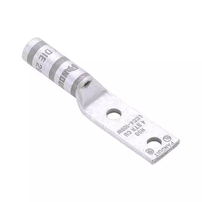 PANDUIT Lug Terminals TERMINAL, COMPRESSION LUG, M10, 6AWG, LCCX6-38AC-L image 1