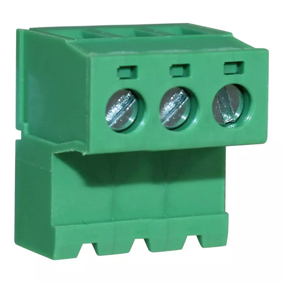 CAMDENBOSS Screw Tb To Male Header, 3Pos, 28-14Awg, CTBP96HJ/3
