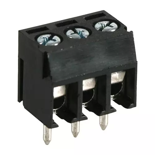 CAMDENBOSS Terminal Block, Wire To Brd, 3Pos, CTB3051/3BK (Pack of 10)