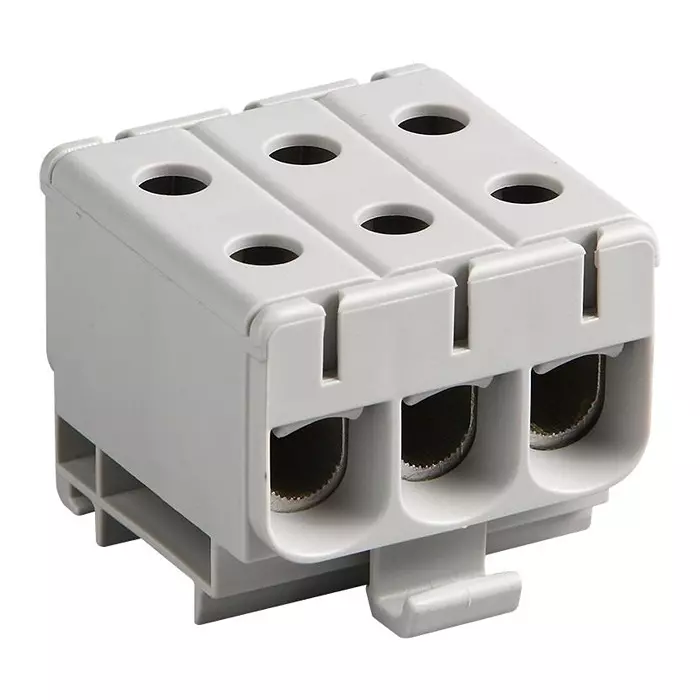 MOLEX DIN Rail Terminal Blocks TERMINAL BLOCK, DINRAIL, 3POS, 0AWG 201606-6163