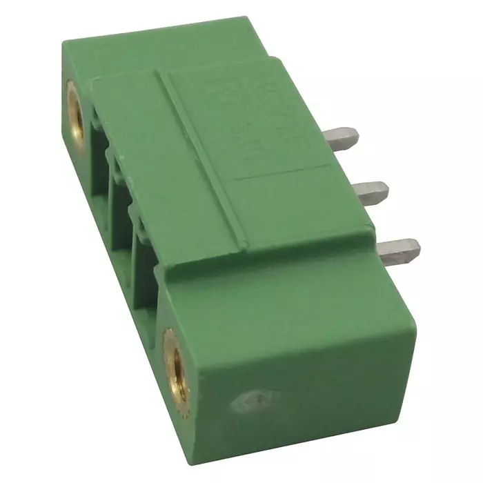 Phoenix Contact Pluggable Terminal Block Headers & Sockets HEADER, PCB, FLANGE, 3.81MM, 3WAY, MCV 1,5/ 3-GF-3,81
