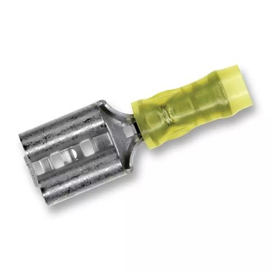 AMP - TE CONNECTIVITY FEMALE DISCONNECT, 2.76MM, 22-18AWG, 61060-1 (Pack 10)