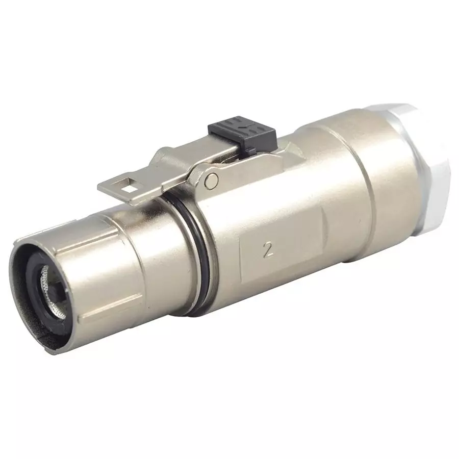 AMPHENOL INDUSTRIAL CONNECTOR, RECTNGLR, PLUG, 1POS, CABLE, PL18Y-301-50
