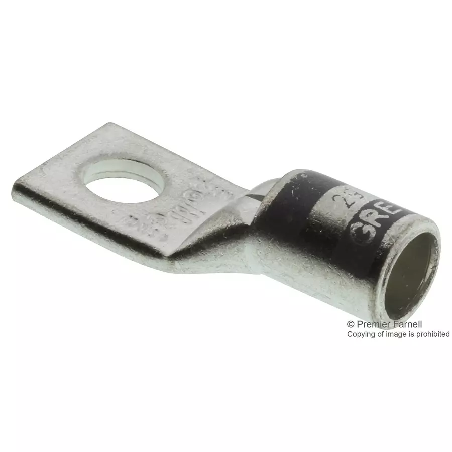 ABB - THOMAS & BETTS TERMINAL, COMPRESSION LUG, 1/4IN, CRIMP, 54106 (Pack of 50)