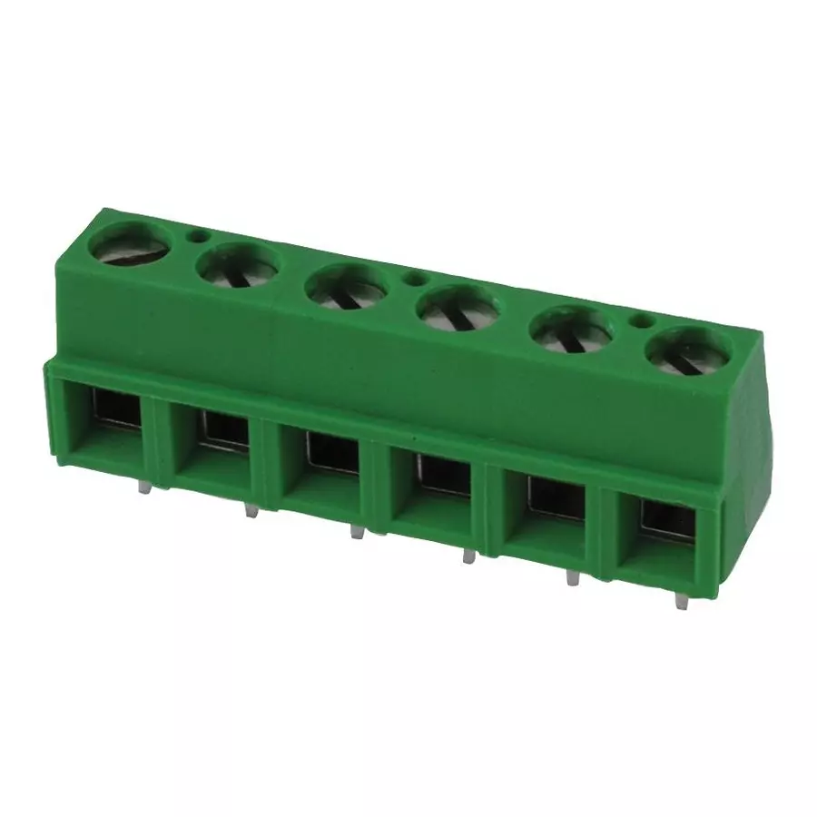BUCHANAN - TE CONNECTIVITY TERMINAL BLOCK, PCB, 6 POSITION, 30-16AWG, 282837-6